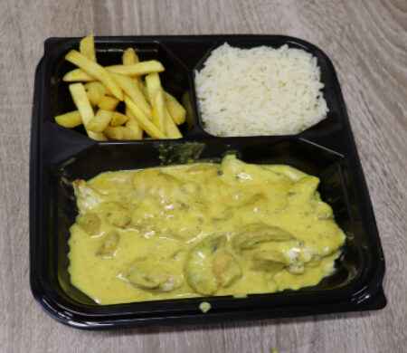 شرحات دجاج بصوص الخردل والفطر